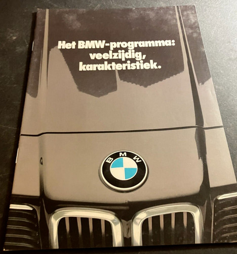 Bmw model range 1981 - bmw,