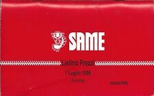 SAME Trattori - Listino prezzi 1996 e accessori  Dorado Argon Explorer Golden