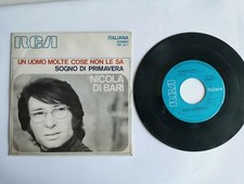 NICOLA DI BARI - UN UOMO MOLTE COSE NON LE SA - VINILE - 45 GIRI - 7" NMINT
