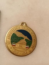 Medaglia medal 50 anniversario gruppo Primaluna ANA ALPINI LECCO militare 1984