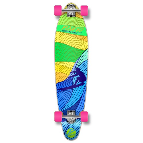 Yocaher kicktail longboard - yocaher,
