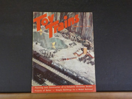 Rivista treni giocattolo - giocattolo, 1952