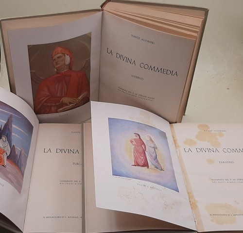 Divina commedia 3 voll - la,