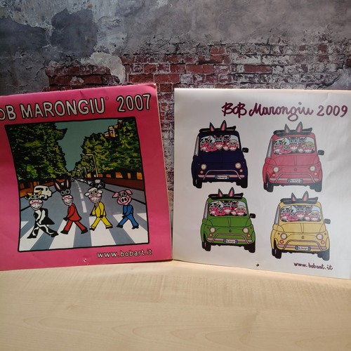 Coppia calendari usati bob - coppia,