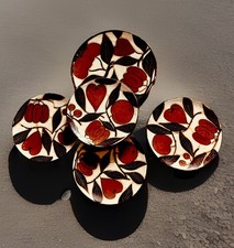 Gruppo piatti ....vintage ..,.decoro frutta ..... toscana ....RBC !!??anni 30