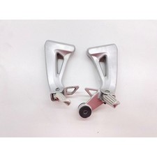 COPPIA PEDANA PEDALINE POSTERIORE PASSEGGERO DX SX SUZUKI SV 650 1999-2002