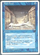 Magic the Gathering MTG Chronicles Flash Flood #