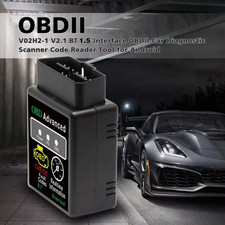 DIAGNOSI AUTO MOTO ELM327 OBD2 OBD-II TESTER BLUETOOTH RESET ANDROID V.1.5
