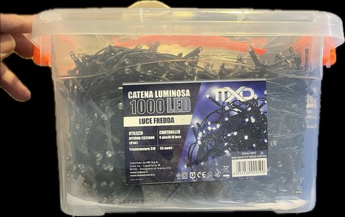 Catena 1000 led albero - albero, natale