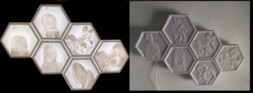 Lampada arredo 3d - lampada,