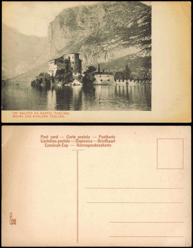 Cartolina trento - trento,