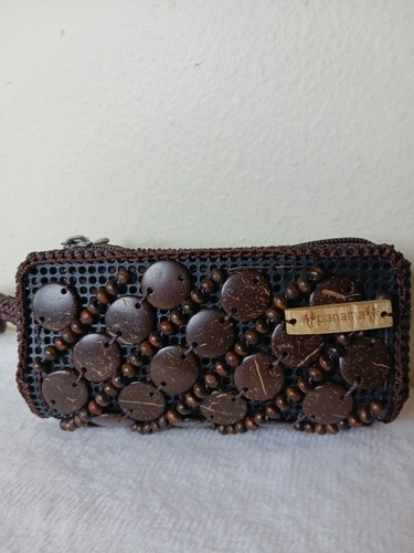 Bracciale panama marrone - panama, con