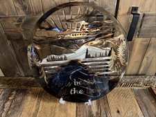 insegna plasma rotonda 