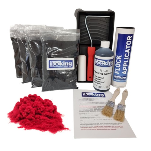 Kit floccatura rosso - kit,