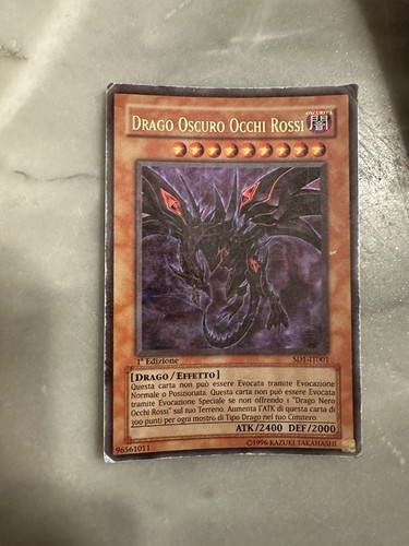 Drago oscuro occhi rossi - occhi,