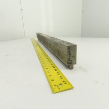 Blocco Di Stampo Per Pressa Piegatrice 38" L 1/2" Tang 2-5/8" H 1.4" Spesso
