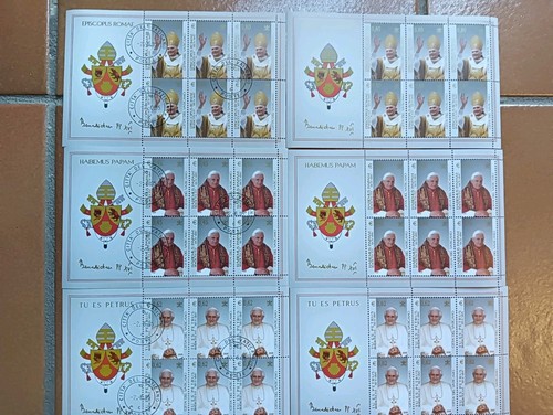 Vaticano foglietti mnh - vaticano:, mnh**