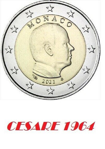 Euro monaco 2021 principe - 2,