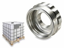 KRONE RACCORDO ADATTATORE IN ALLUMINIO PER CISTERNE 60X1" DA 1000 LT COD.762390