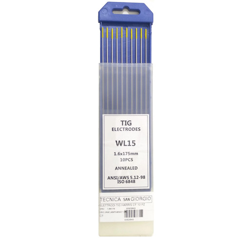 Elettrodi tungsteno colore - tungsteno, oro