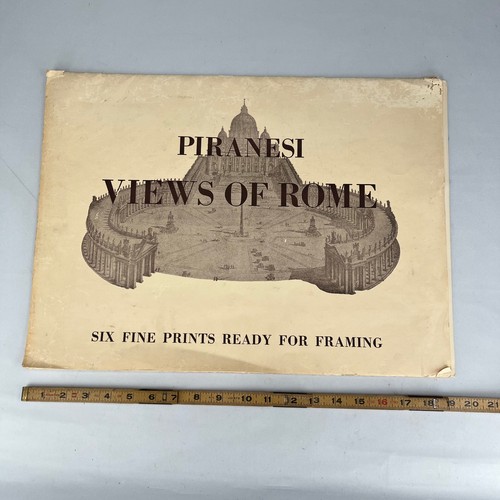 Piranesi vedute roma fine - piranesi,