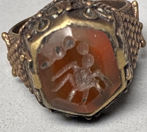 Anello antico con - , sigillo