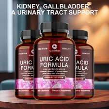 Formula acido urico - integratore sollievo gotta, salute reni, vie urinarie e fegato