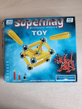 Supermag Magnetic Genius 102 • Plastwood • Code 0022 • Giochi Da Tavolo