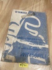 Yamaha WR400F L 1999 Manuale