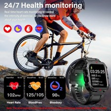Smartwatch uomo sportivo con