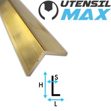 MICRO PROFILI IN OTTONE AD "L"