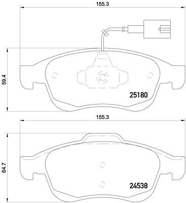 Brembo 148x kit - brembo, p