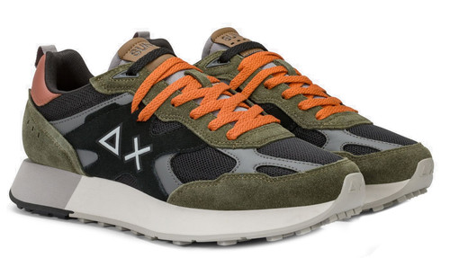 Sun68 z45116 militare - militare, scuro