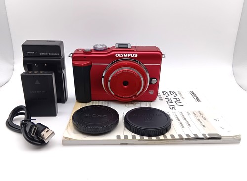 Fotocamera rossa olympus - fotocamera,