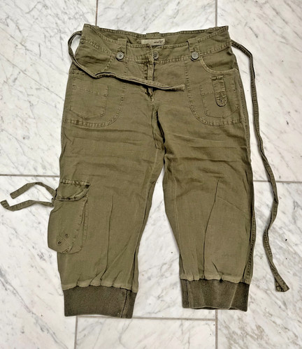Zara pantalone lino cotone - pantalone,