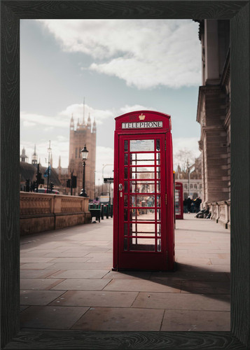 Cabina telefonica rossa - , a