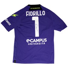Vincenzo Fiorillo Pantaloncini maglia indossati Autografati Salernitana Serie A