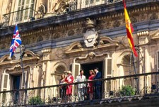 Infantas Cristina and Elena de