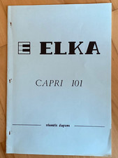 ELKA CAPRI 101 Service Manual