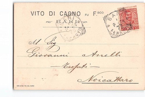 11834 bari cagno - di, x