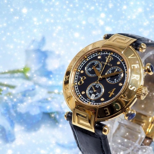Versace chrono date - date, medusa