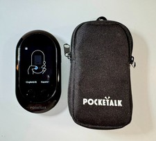 Pocketalk Classic Traduttore Vocale 2 Vie 82 Lingue + Custodia - Nero Usato