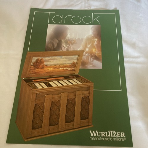 Wurlitzer tarock juke box - wurlitzer,