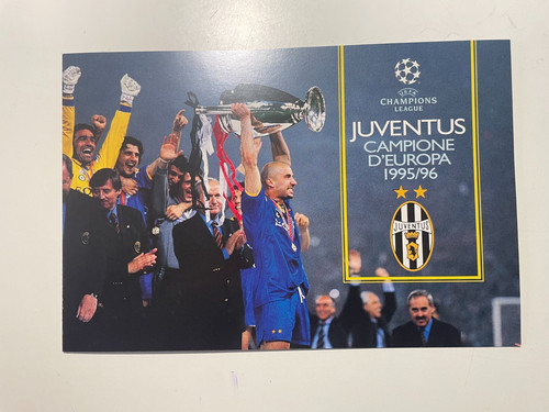 1996 bolaffi folder juventus - bolaffi,