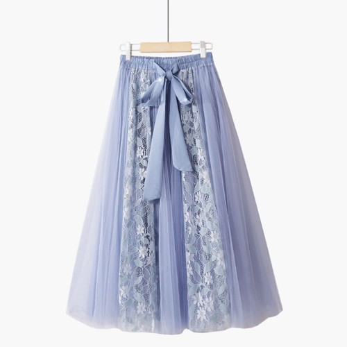Gonna donna tulle rete - , pizzo