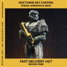 Halo Infinite - Rivestimento Notturno Sky | Pelle Cross Core | Tutte le armi | Rockstar