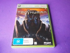 Too Human Microsoft Xbox 360