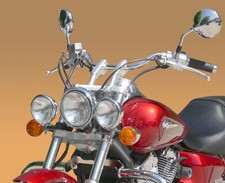 Staffa fari supplementari nera