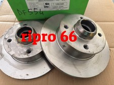 DF554 coppia disco freno posteriore WOLKSWAGEN GOLF II 1800 GTI  diametro 226