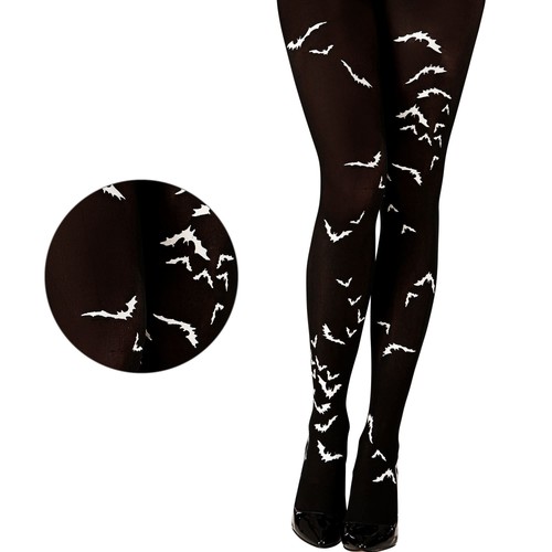 Collant con pipistrelli den - collant,
